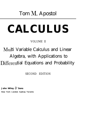 Calculus II (T. M. Apostol).pdf
